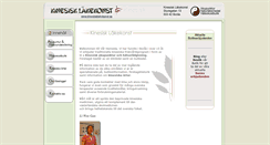 Desktop Screenshot of kinesisklakekonst.se